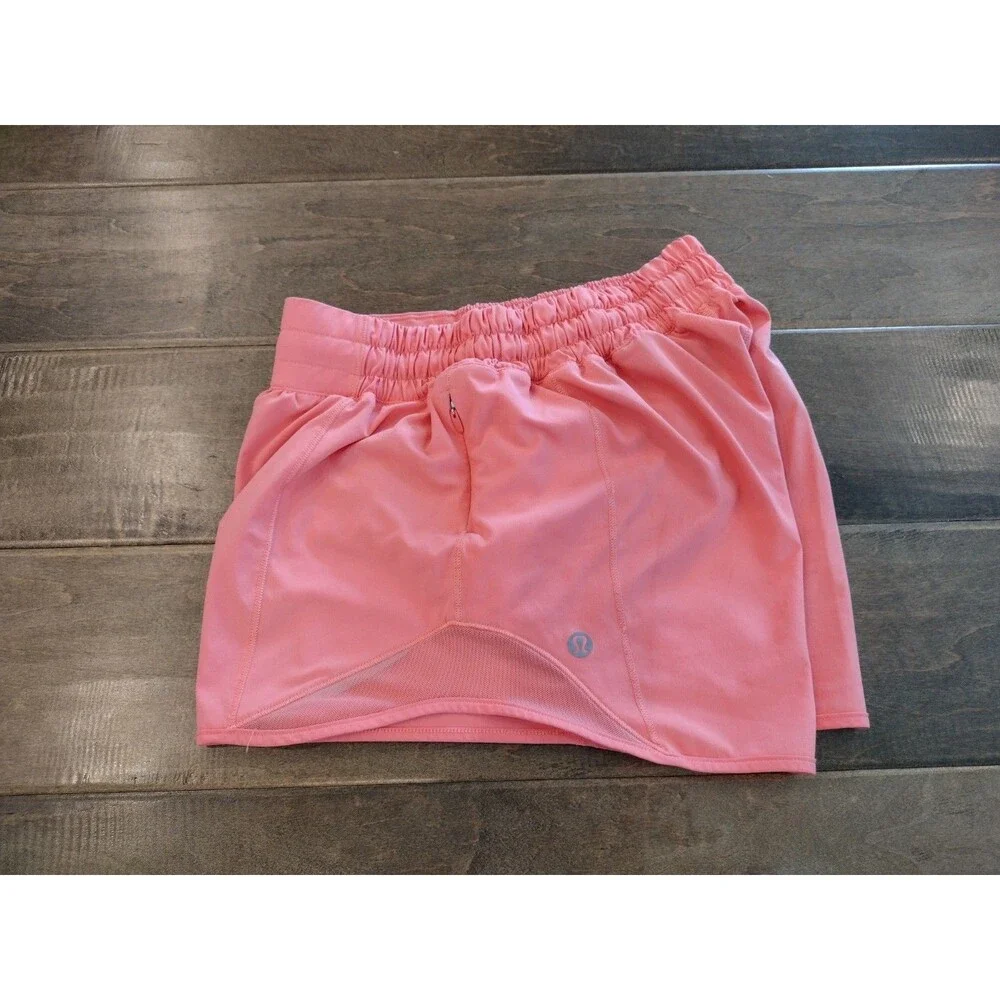 LULULEMON Women' Hotty Hot Low Rise peach 4